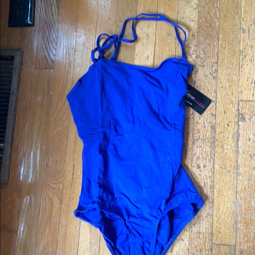 Theatrical strappy Cami leotard